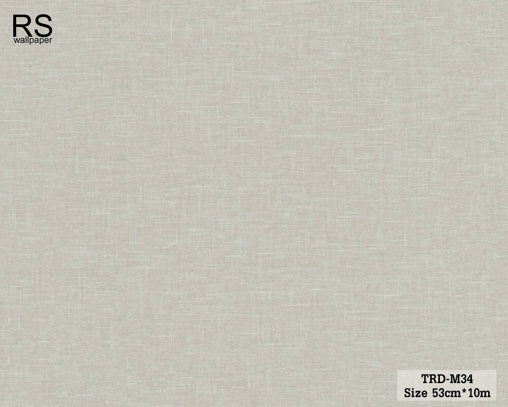 วอลเปเปอร์ ลายผ้าสีเทา TRD-M34