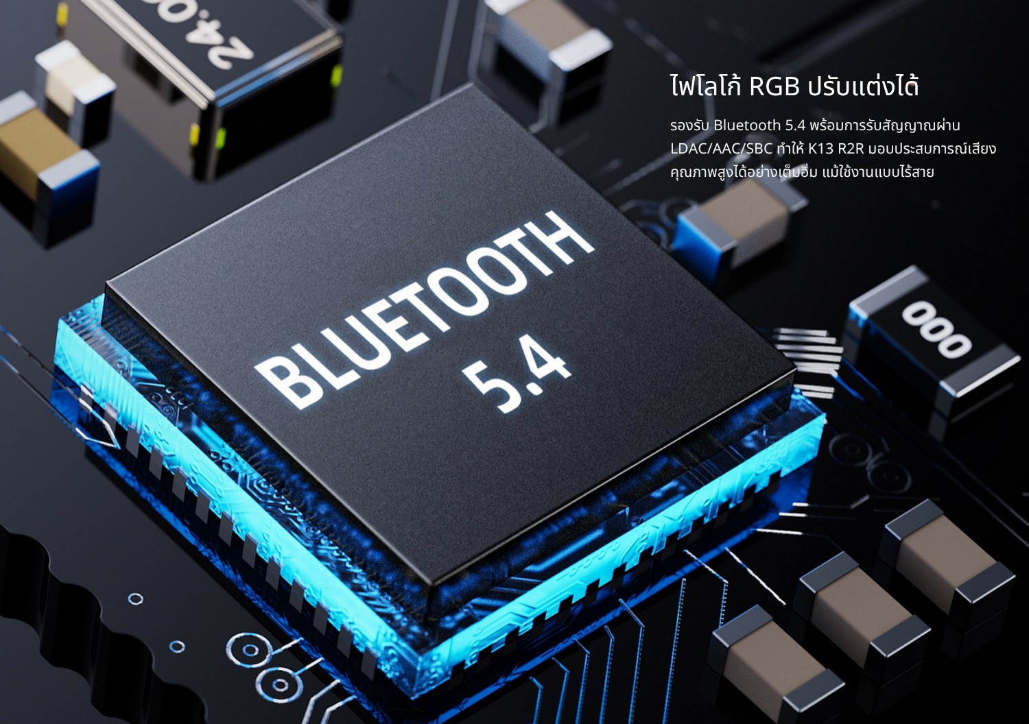 FiiO K13 R2R DAC/AMP ตั้งโต๊ะ แบบ R2R 24-bit ให้เสียงที่เป็นธรรมชาติ รองรับ MQA, LDAC, Dual Hi-Res ประกันศูนย์ไทย