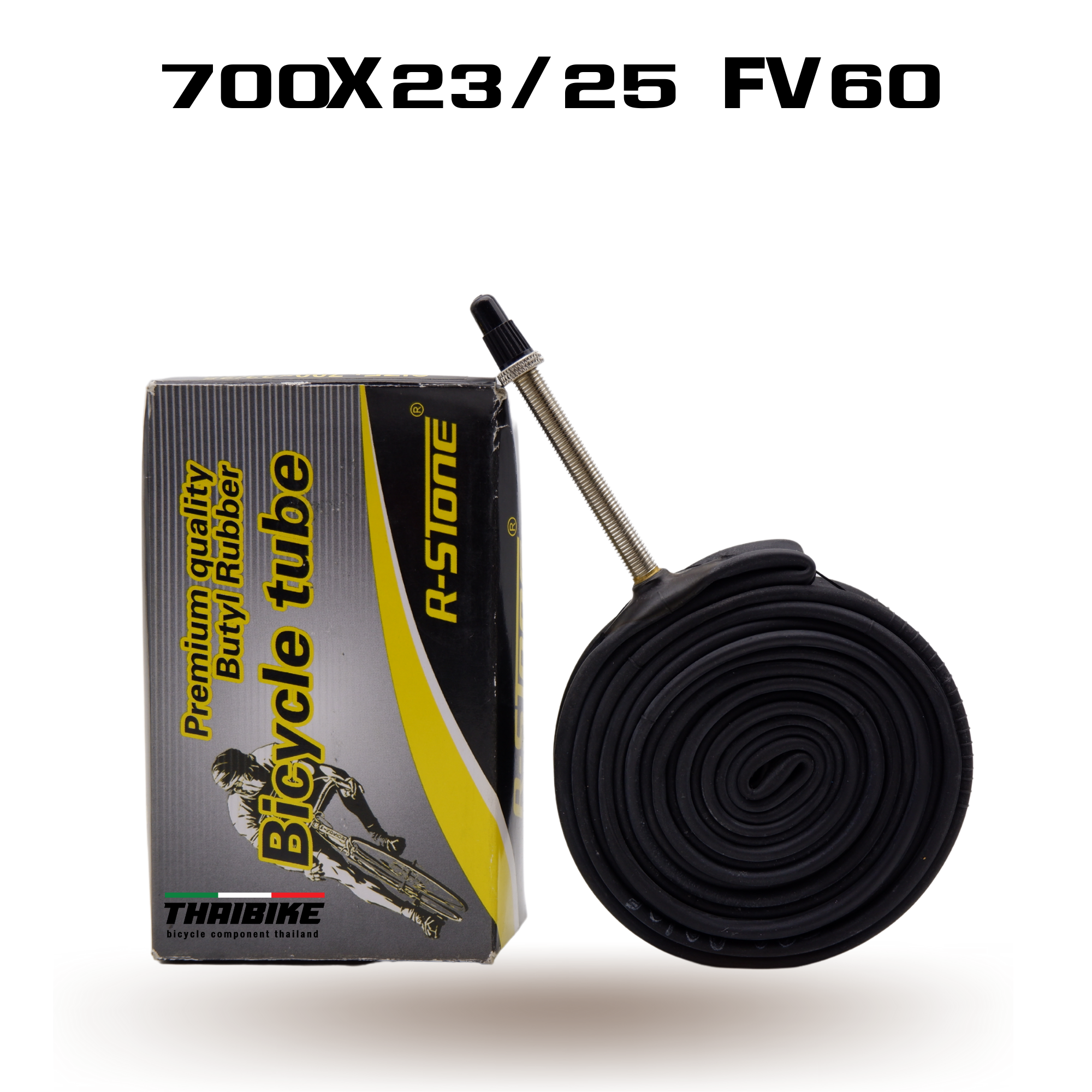 ยางในจักรยาน เสือหมอบ เสือภูเขา VIPER/R-STONE ขนาด 700X23/25 FV60 29X1.95/2.125 24X1.75/2.125 AV48