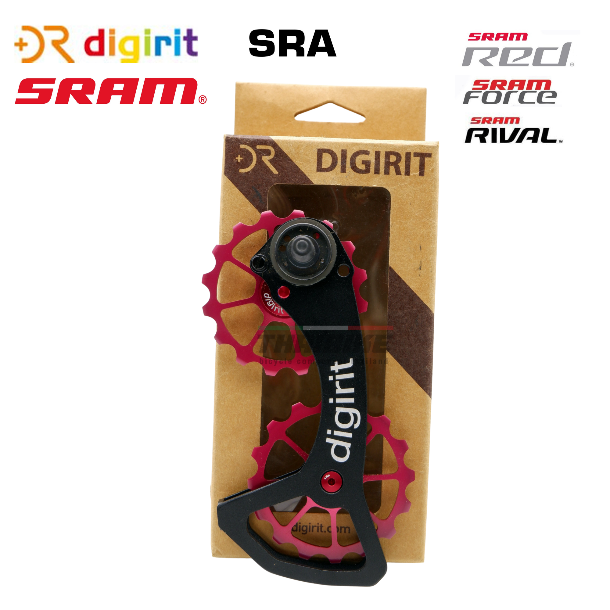 ขาแต่งตีนผีจักรยาน DIGIRIT SRA รองรับ SRAM RED FORCE RIVAL