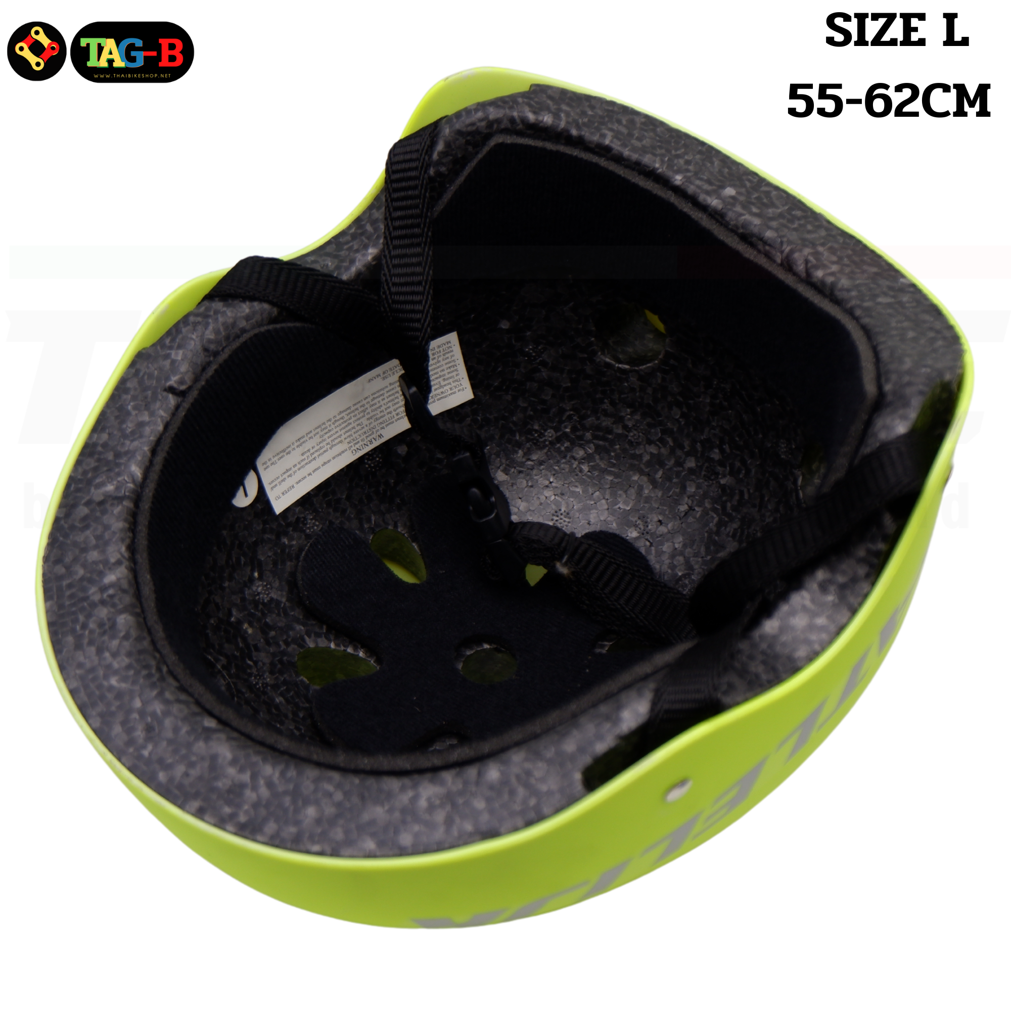 หมวกจักรยานแบบกลม GATELIJK หมวกผู้ใหญ่ SIZE L 57-62CM (ปรับขนาดไม่ได้)