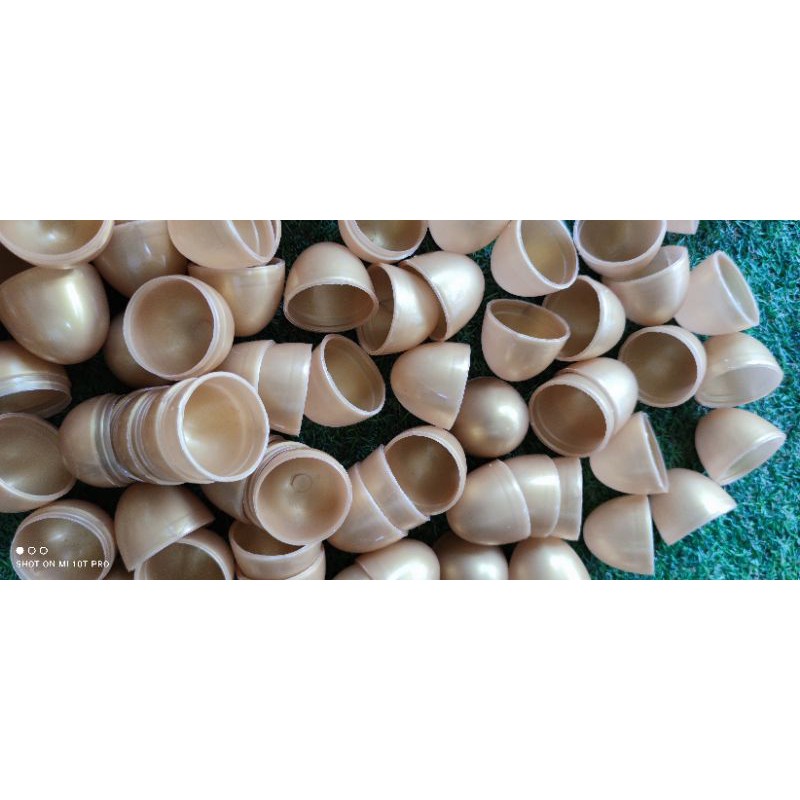 ไ่ข่ทอง ไข่เงินขนาดเท่าไข่ไก่ ไข่จับฉลาก พร้อมส่ง ไข่หลากสี