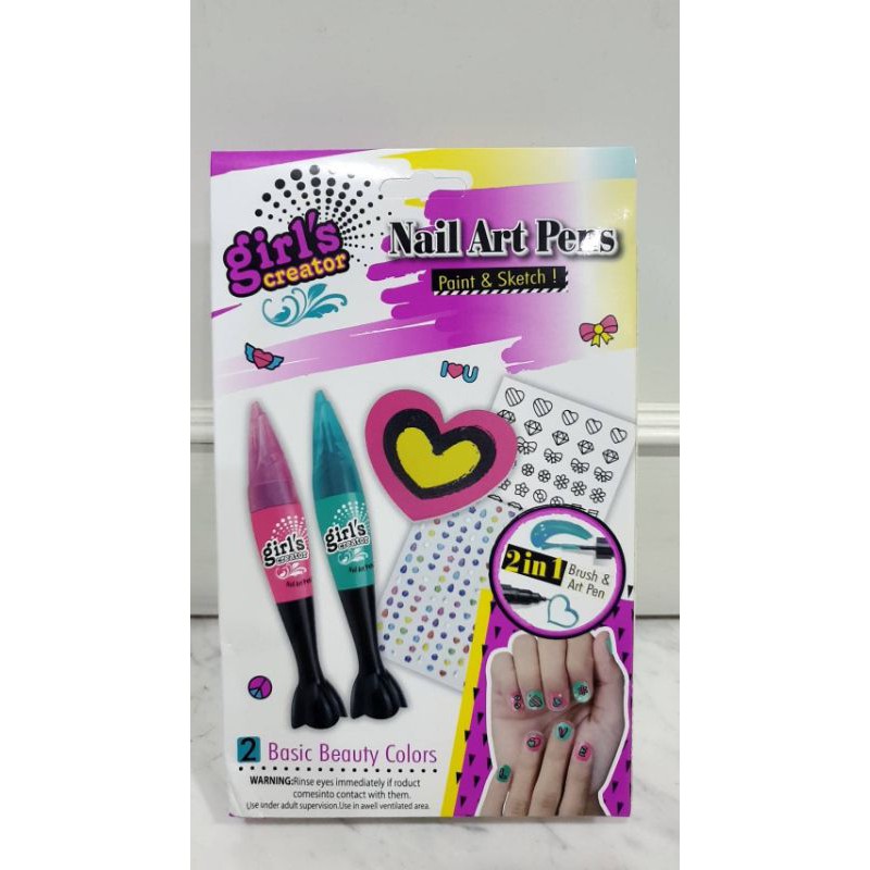 ยาทาเล็บและปากกาเพ็นท์เล็บสำหรับเด็ก เซตเพ้นท์เล็บเด็ก ชุดเพ้นท์เล็บเด็ก