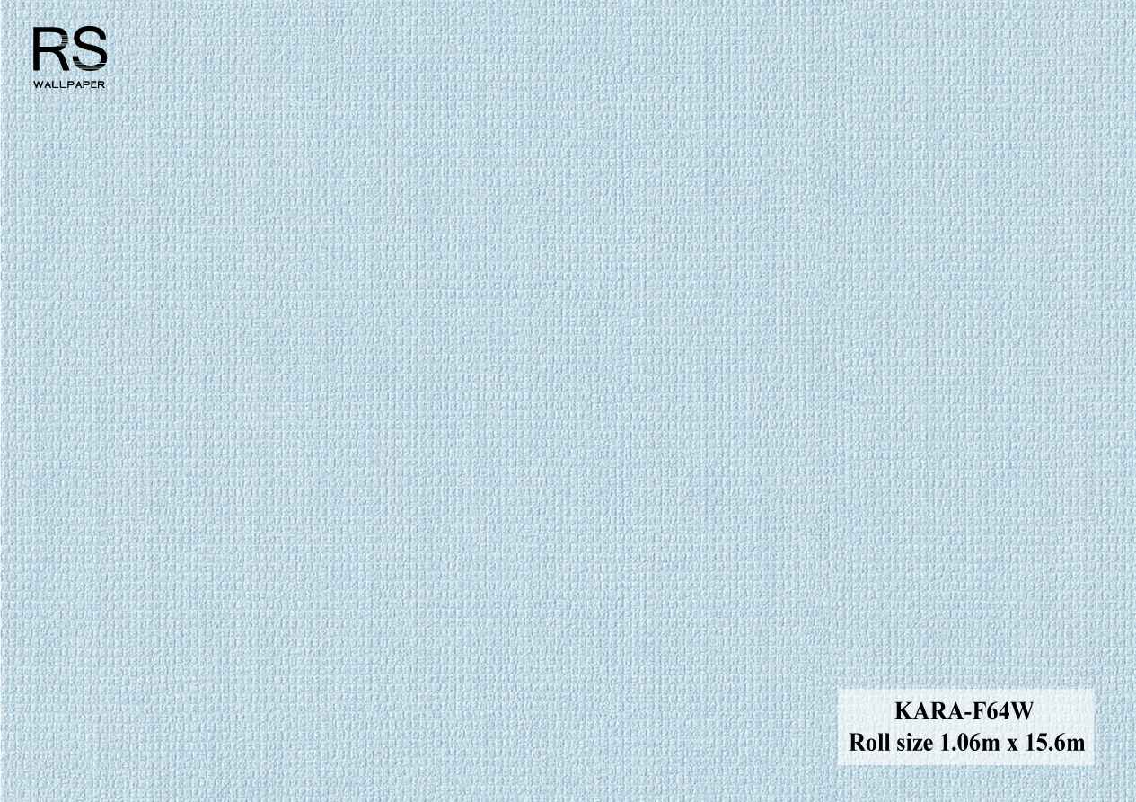 วอลเปเปอร์ สีฟ้า KARA-F64W