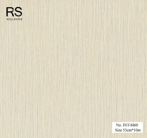 วอลเปเปอร์ มีเทกเจอร์ สีครีม No.INT-M60