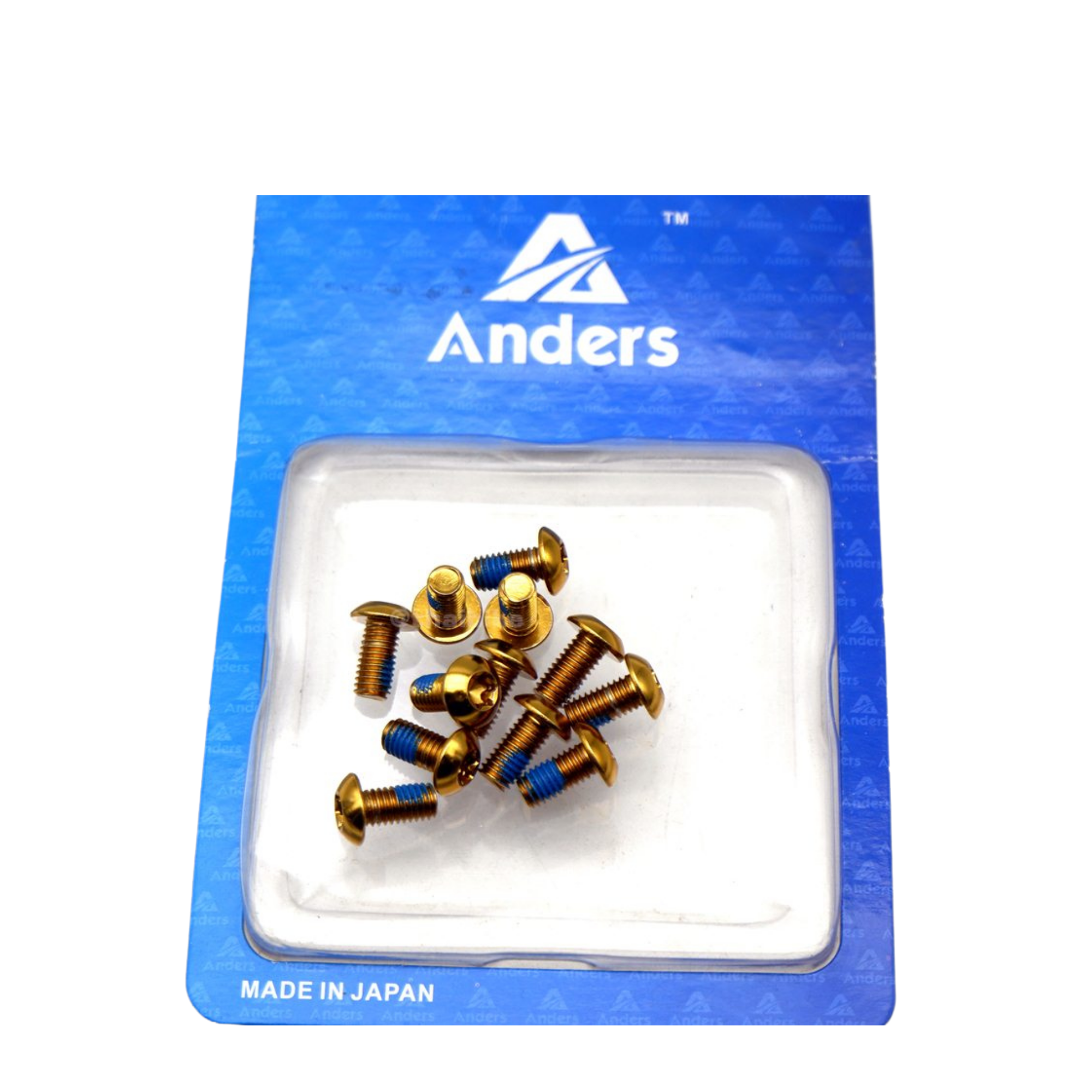 น็อตใบดิสจักรยาน ANDERS 10B21 alloy steel น้ำหนักเบา