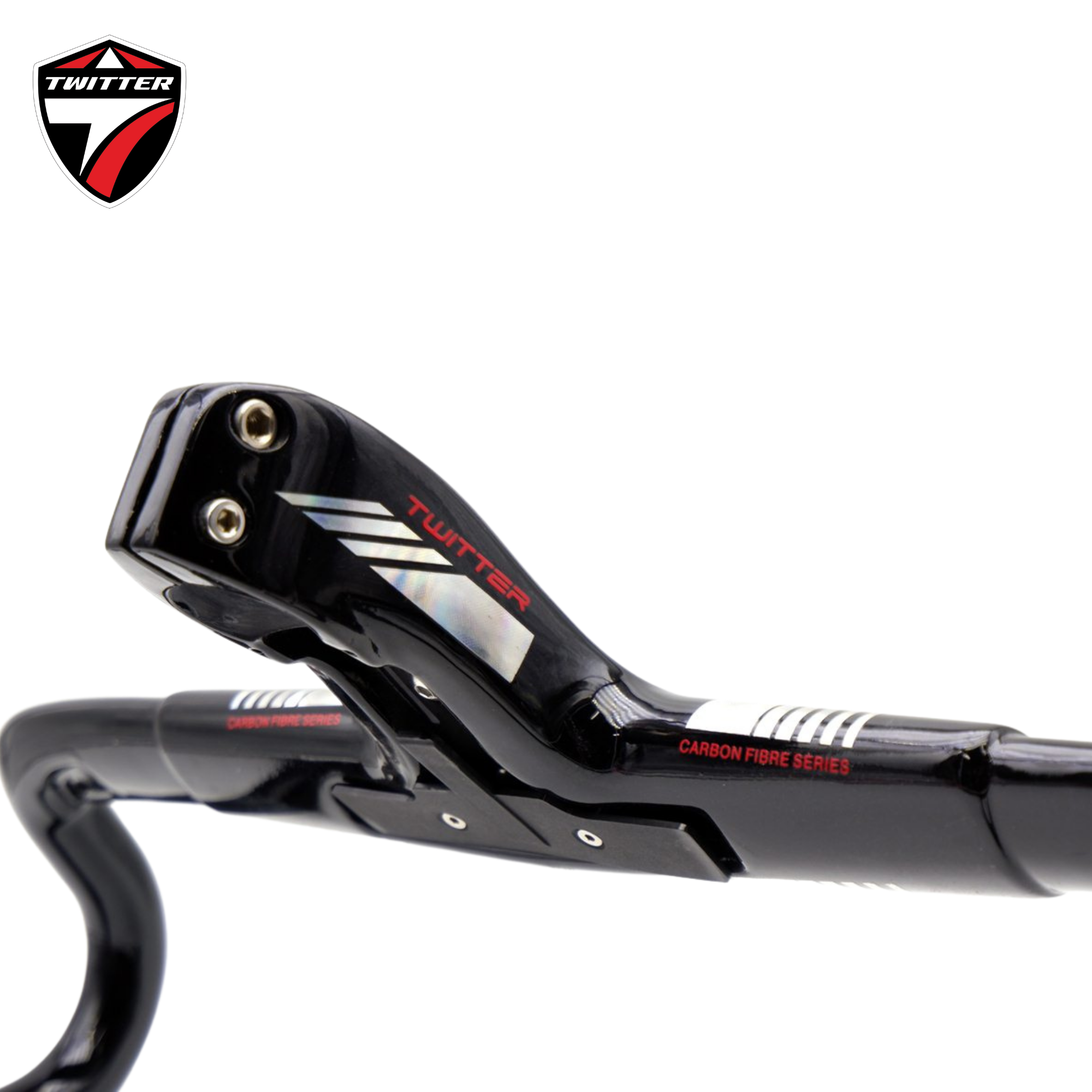 แฮนด์จักรยานเสือหมอบคาร์บอน TW ทวิสเตอร์ integrated Carbon Fiber อินทริเกตุ