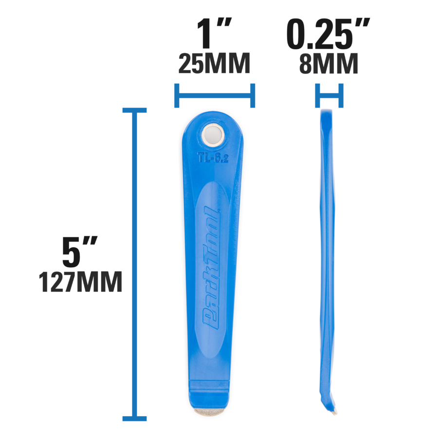 ที่งัดยางจักรยาน PARK TOOL STEEL CORE TIRE LEVERS,TL-6.2
