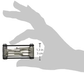 เครื่องมือพกพาจักรยาน Lezyne V7 Multitool CNC7075