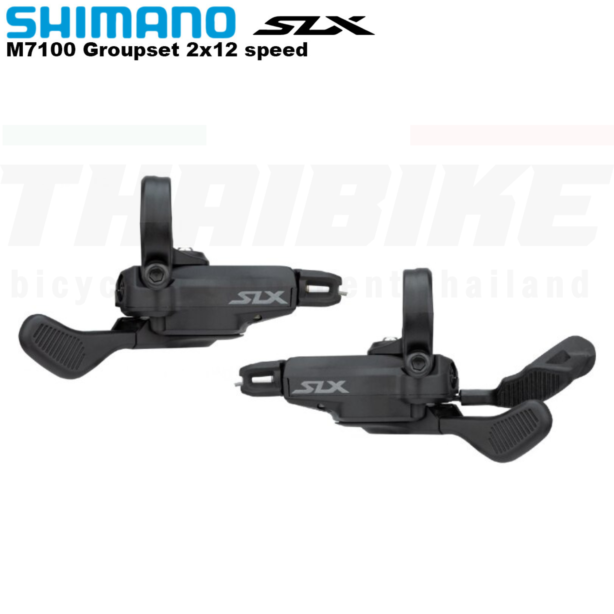 ชุดเกียร์จักรยานเสือภูเขา 12SPD Shimano SLX M7100 Groupset