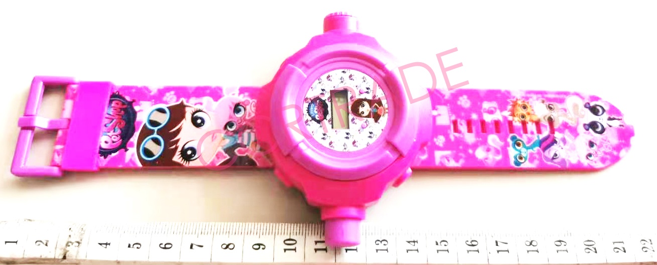 นาฬิกาฉายภาพลิตเติ้ลเพ็ทช็อป 32 ภาพแผง 28.5 ซม.(ลิขสิทธิ์แท้)