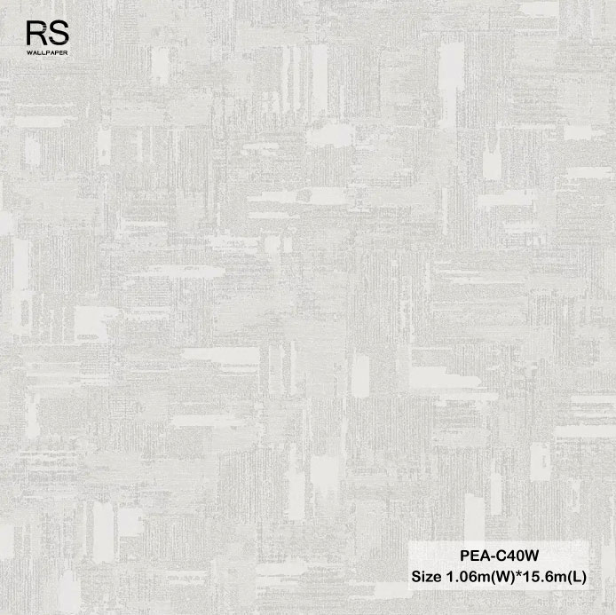 วอลเปเปอร์สไตล์โมเดิร์น สีเทา PEA-C40W