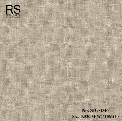 วอลเปเปอร์ โทนสีเหลืองครีมปนจุดดำ มีเทกเจอร์ No.SIG-D46