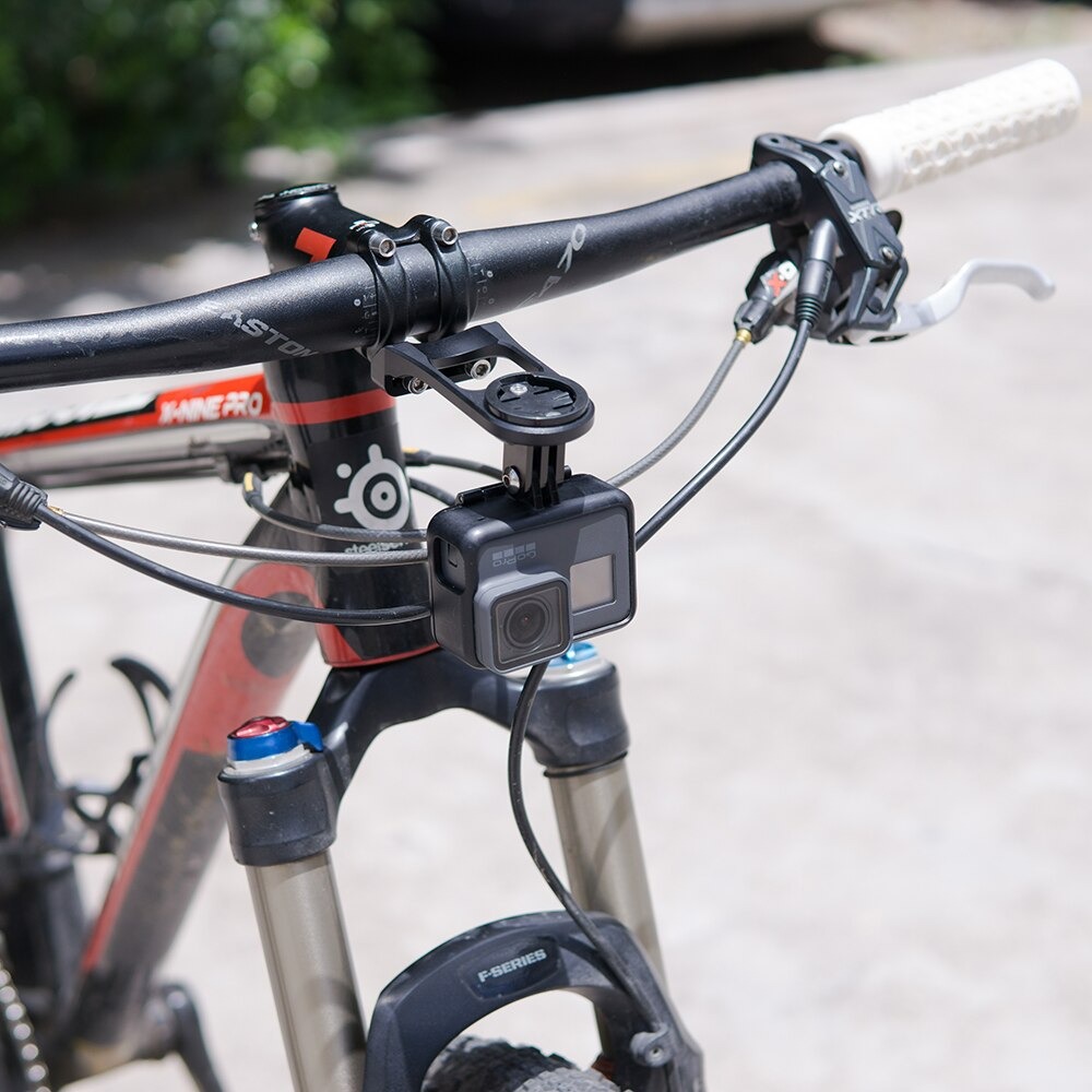TOP บาร์ฟลาย MOUNT ZTTO PLUS For GARMIN Bryton CATEYE GoPro ขายึดไมล์ ขายึดไฟ
