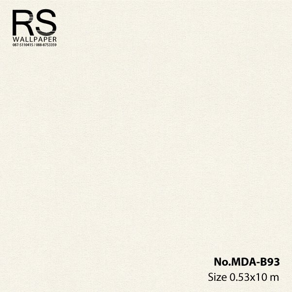 วอลเปเปอร์เทกเจอร์ผ้าพื้นสีขาวอมน้ำตาล MDA-B93