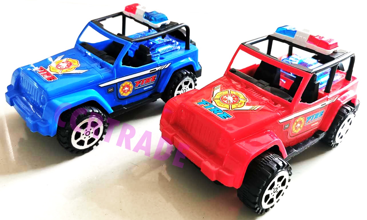 รถจิ๊บดับเพลิงสีสด มีลาน 16.5 ซม.