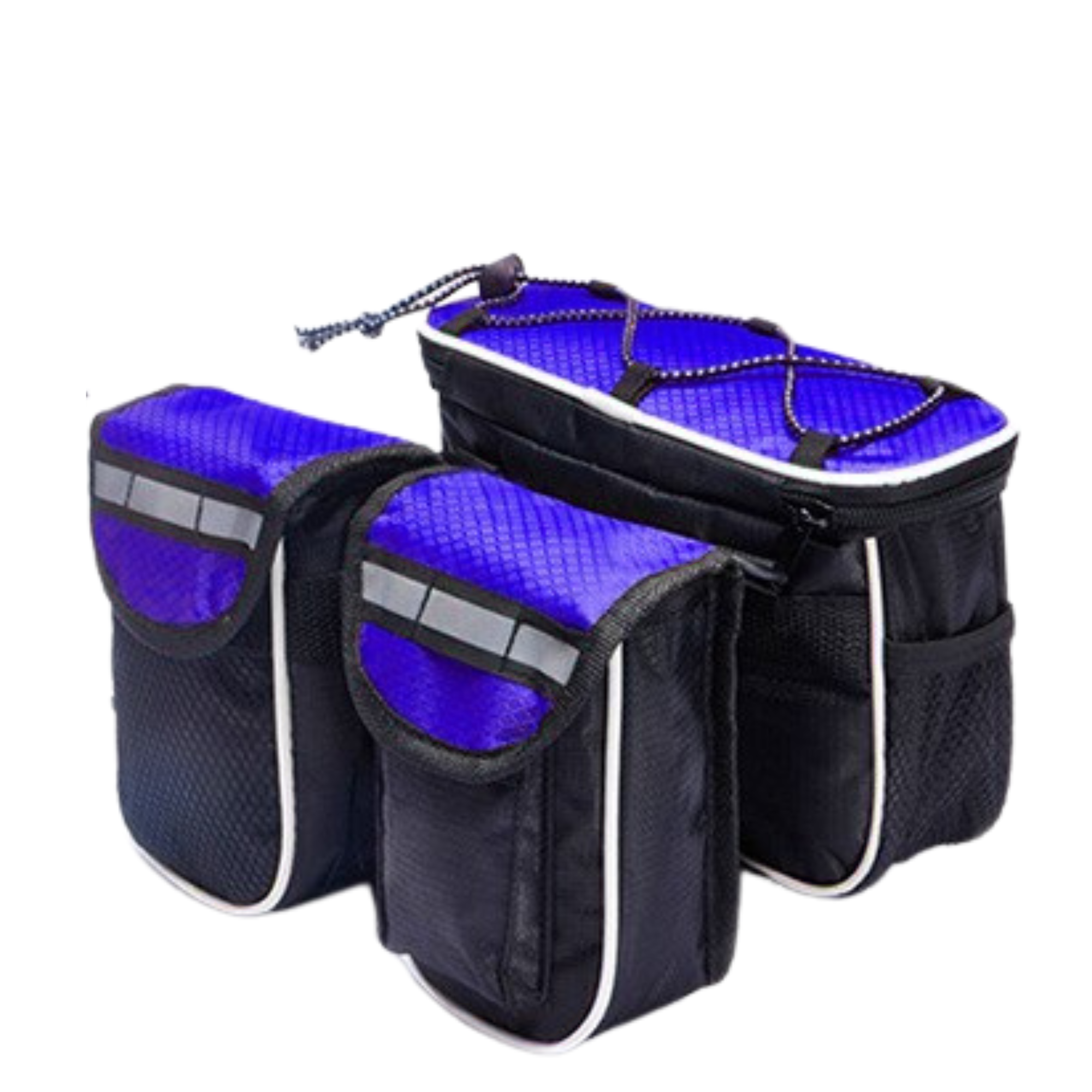 กระเป๋าพาดเฟรมหน้าจักรยานใบใหญ่ 2 ใบ กระเป๋าจักรยาน