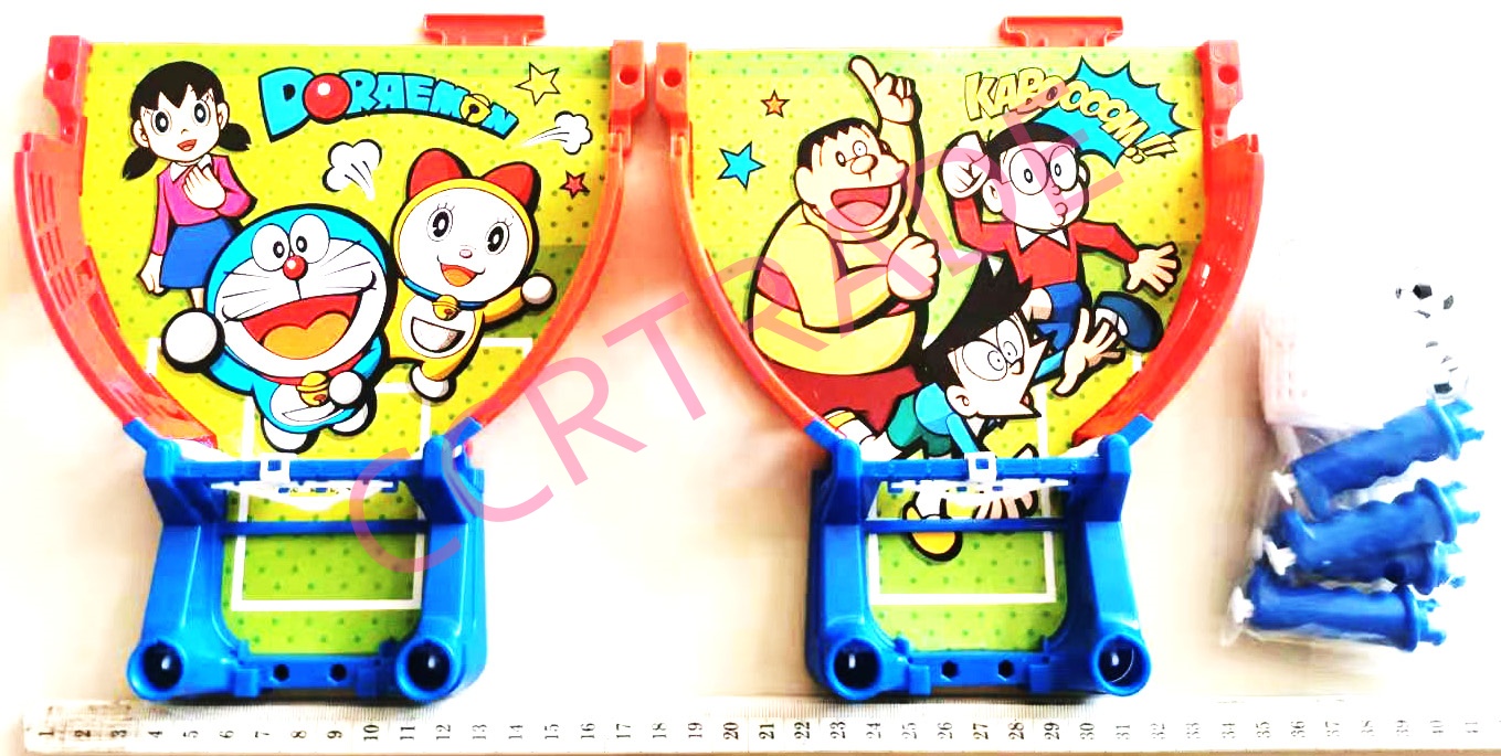 เกมส์ฟุตบอลโดราเอม่อนกล่อง 18x38 ซม.(ลิขสิทธิ์แท้)(1x3)