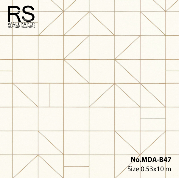 วอลเปเปอร์ลายโมเดิร์นกราฟฟิค MDA-B47