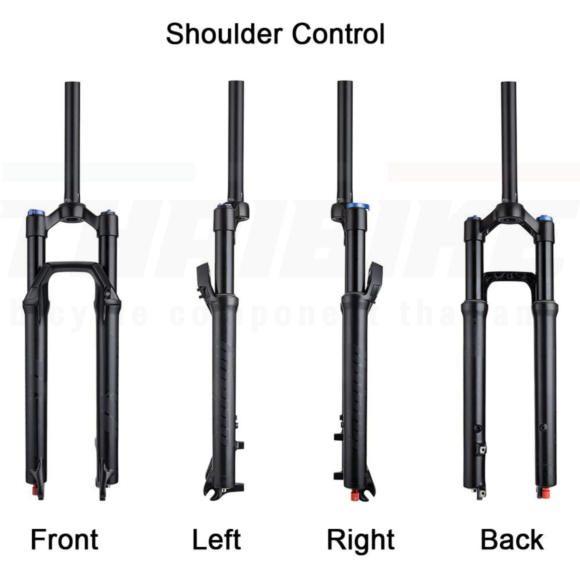 โช๊คลมหน้าจักรยานเสือภูเขา 27.5/29 BOLANY ZLA258 ปรับรีบาวนด์