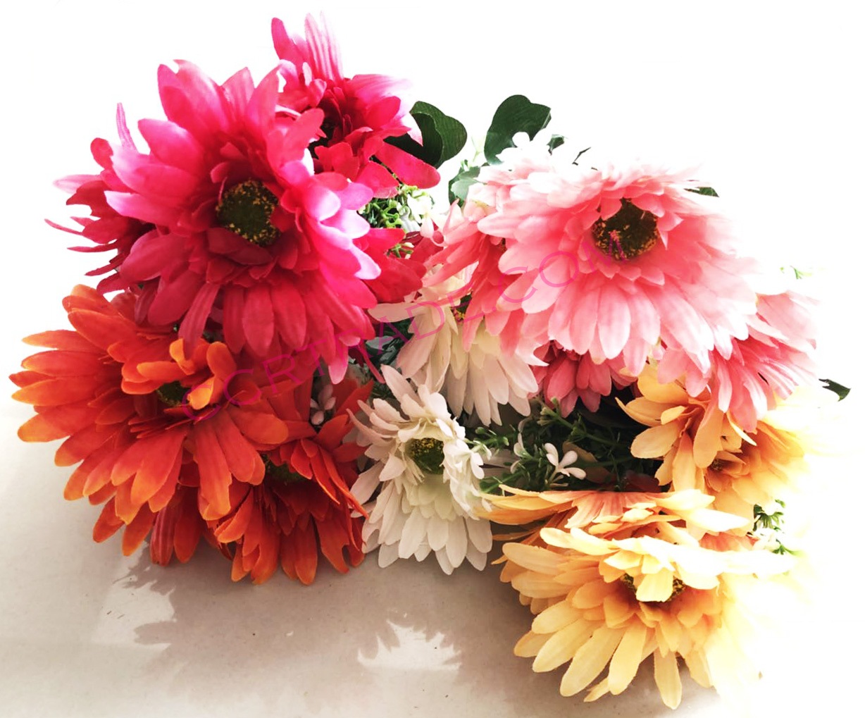 ดอกเยอบีร่า 5 ดอก คละสี 30 ซม.