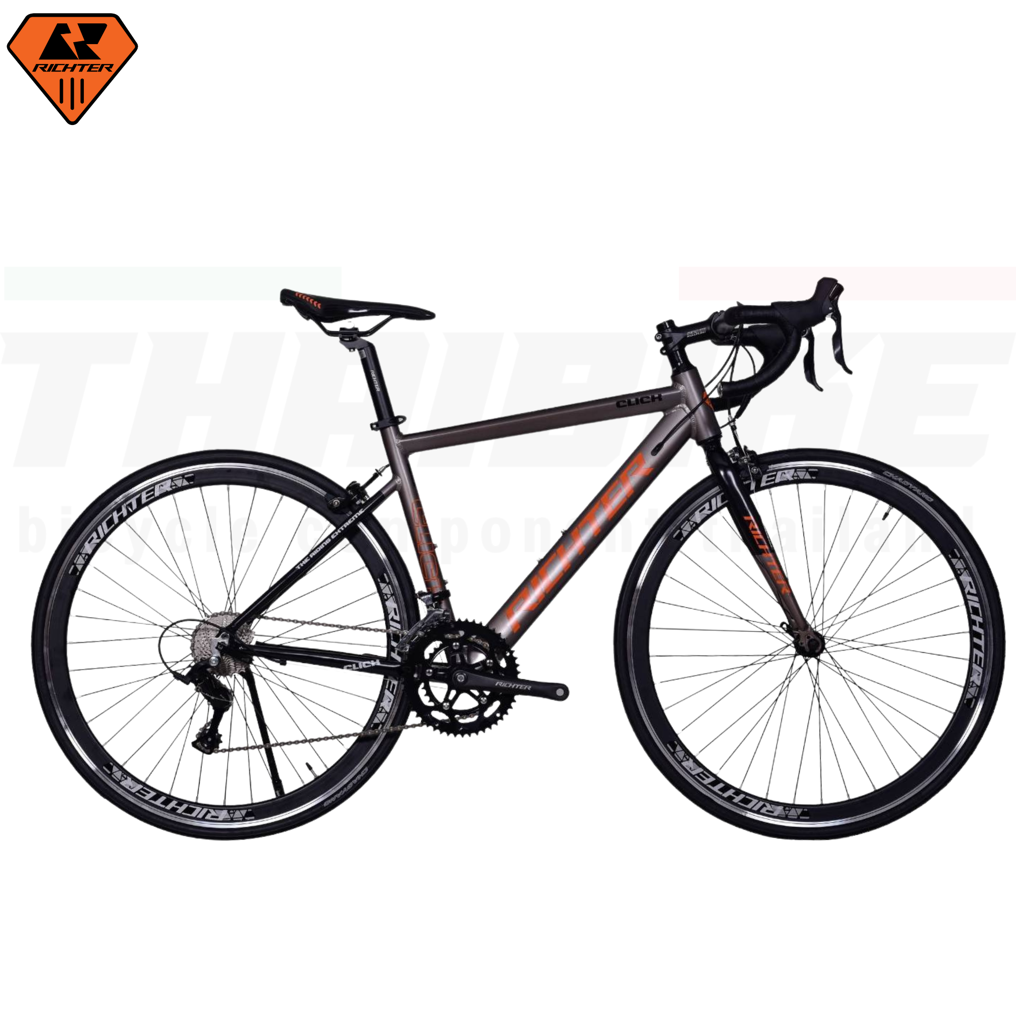 จักรยานเสือหมอบมือตบ RICHTER CLICK อลูมิเนียม 18 เกียร์ แบบมือตบ