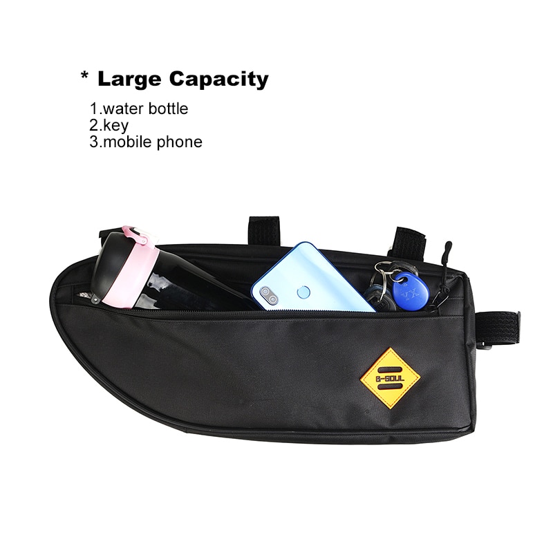 กระเป๋าใต้เฟรมจักรยาน B-SOUL SIZE L ใส่ของ กันน้ำ Pannier Bag Packing Accessories