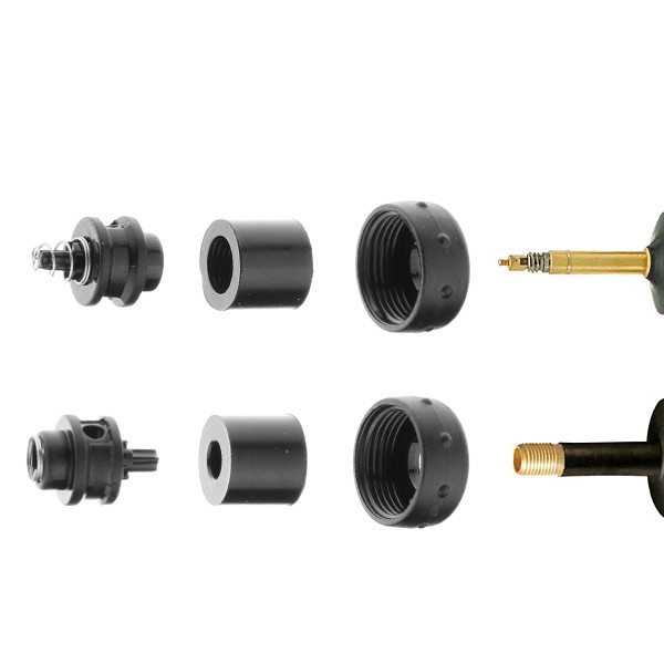 สูบจักรยานแบบพกพา GIYO รุ่น GP-04 สูบได้ 2 หัว