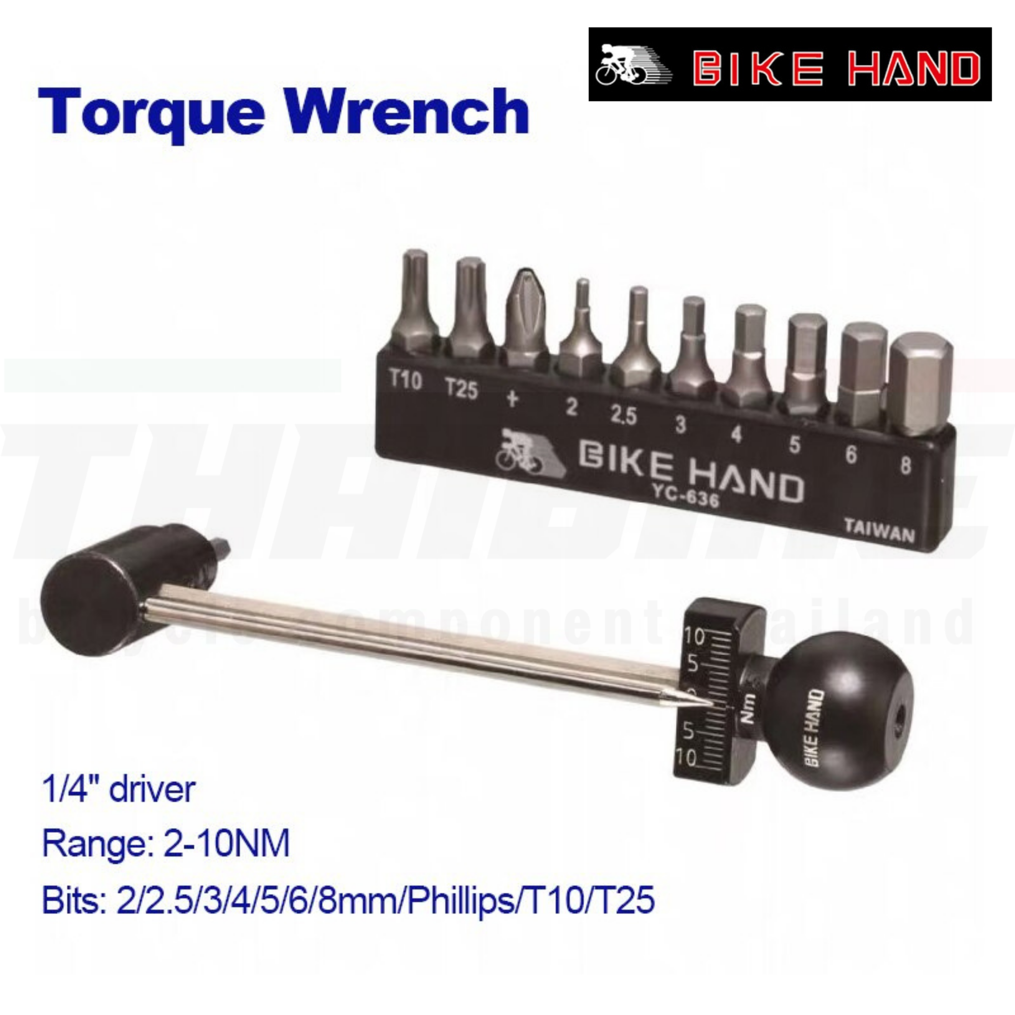 ประแจปอนด์สำหรับงานจักรยาน BIKE HAND YC-636