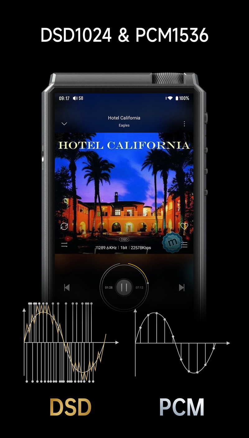 [สั่งจองล่วงหน้า] Hiby RS8 DAP เครื่องเล่นพกพาระดับเรือธงแห่งยุค รุ่นล่าสุด ประกันศูนย์ไทย