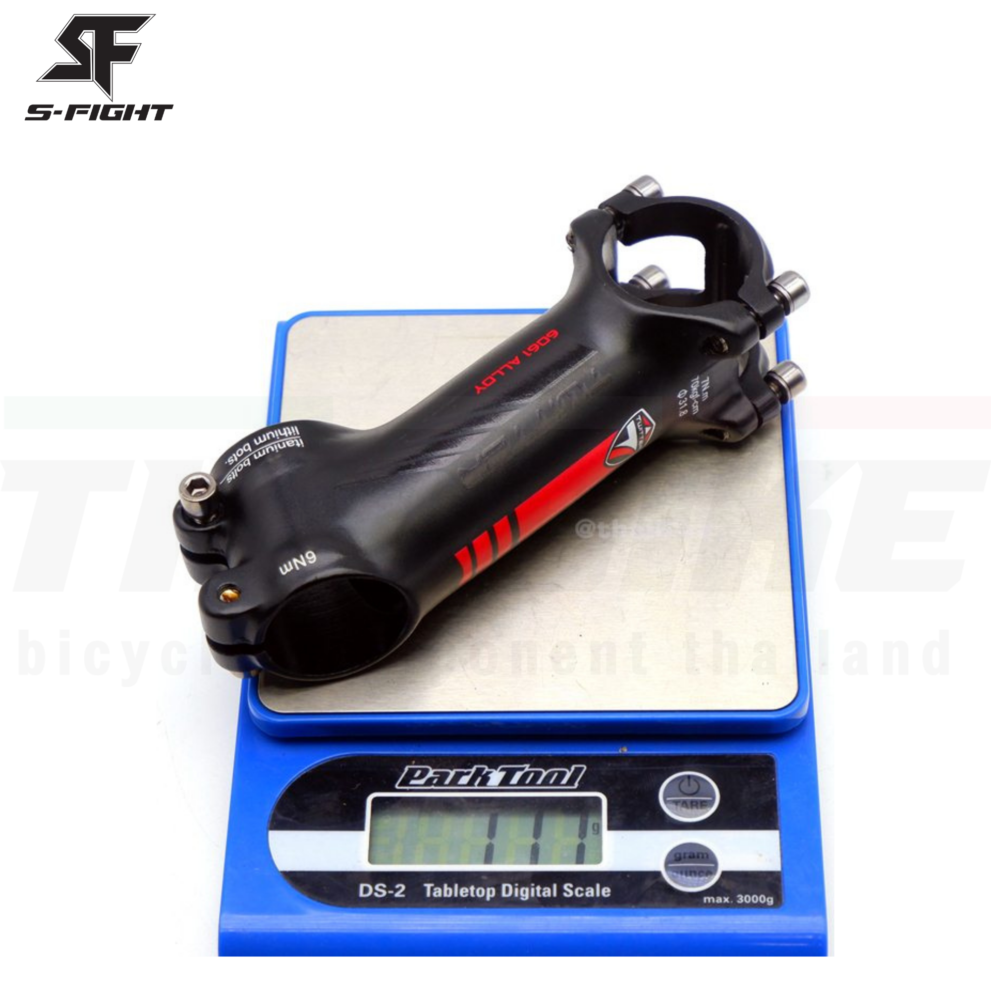 สเต็มจักรยานอลูมิเนียม T.WITTER ทวิสเตอร์ +-25 องศา 70/90/100 มม.