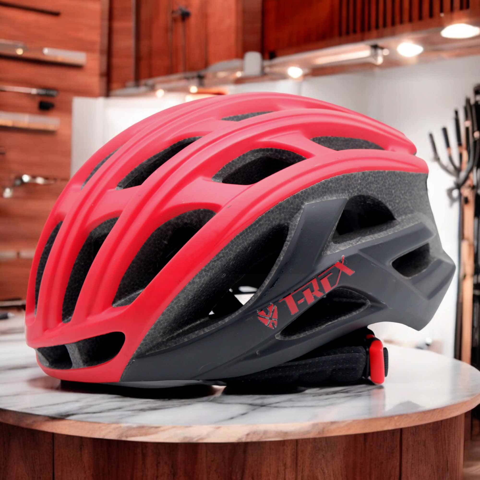 หมวกกันน็อคจักรยานเสือหมอบ เสือภูเขา T-REX N1939 อินโมล