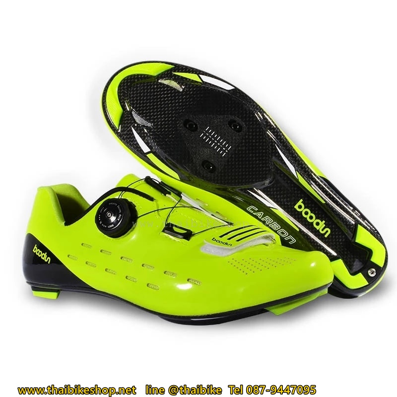 รองเท้า BOODUN E3 พื้นคาร์บอน รองเท้าปั่นจักรยาน รองเท้าเสือหมอบ