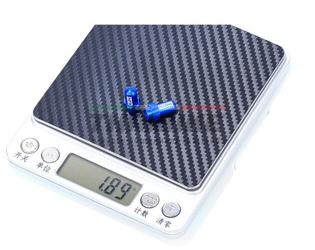 ฝาปิดจุ๊บลมจักรยานแบบหัวเล็ก อลูมิเนียม RISK FV18