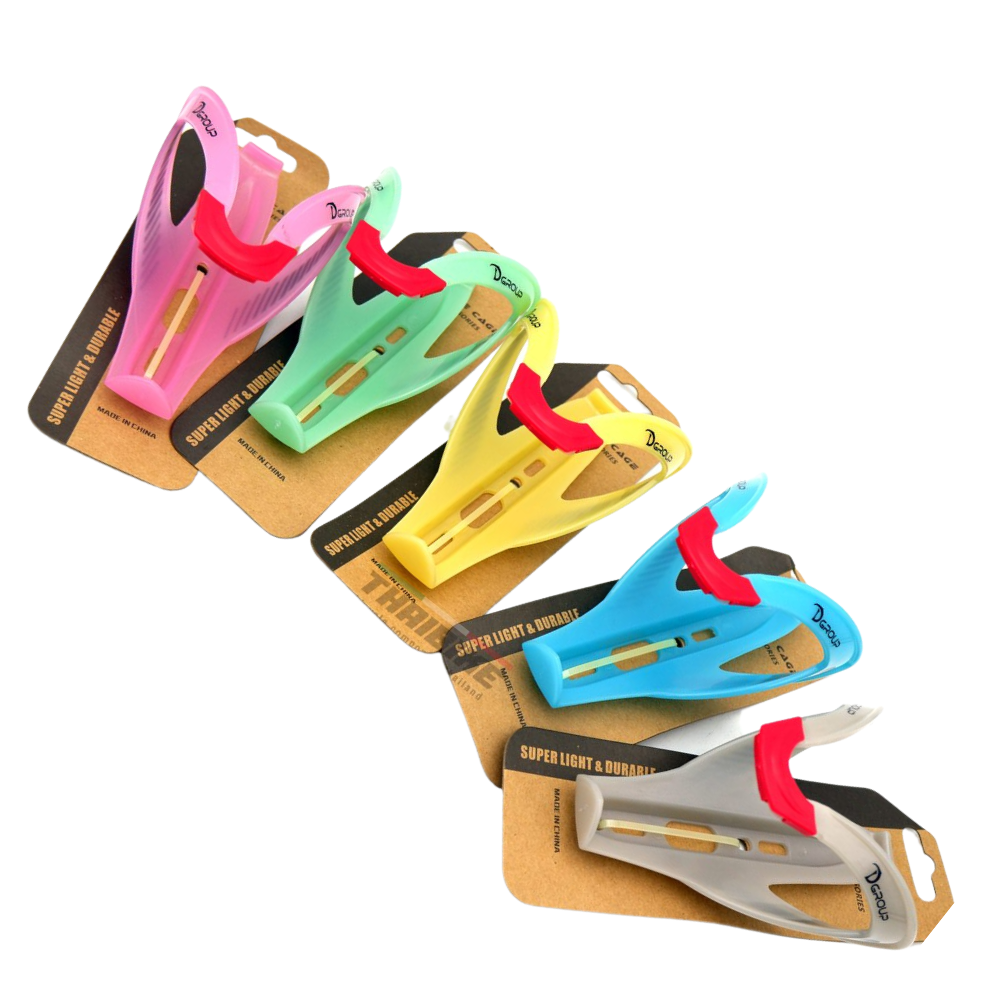 ขาขวดน้ำติดจักรยาน ที่ยึดกระติก D-GROUP แบบสะท้อนแสง