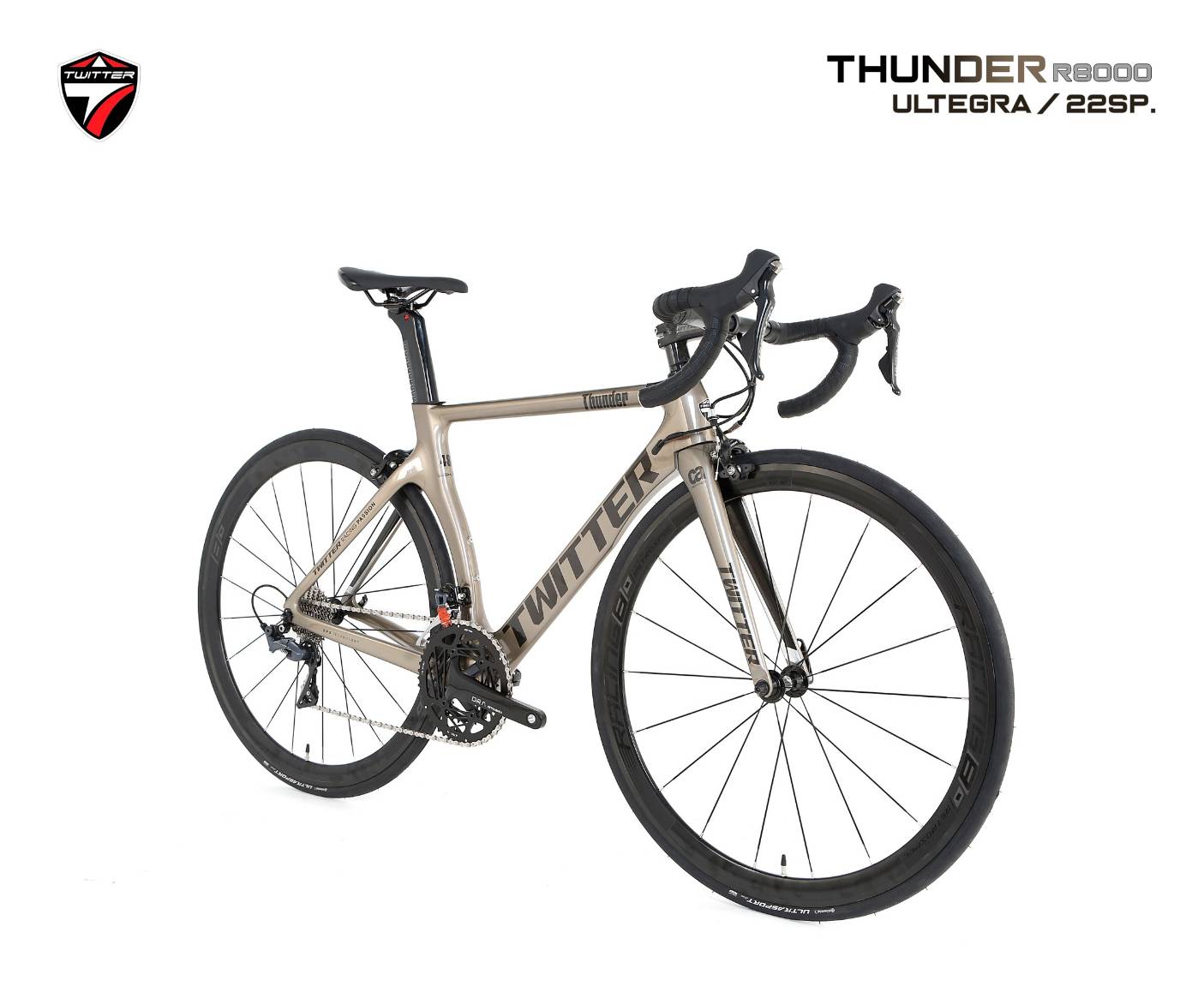 จักรยานเสือหมอบคาร์บอน TWITER CARBON THUNDER