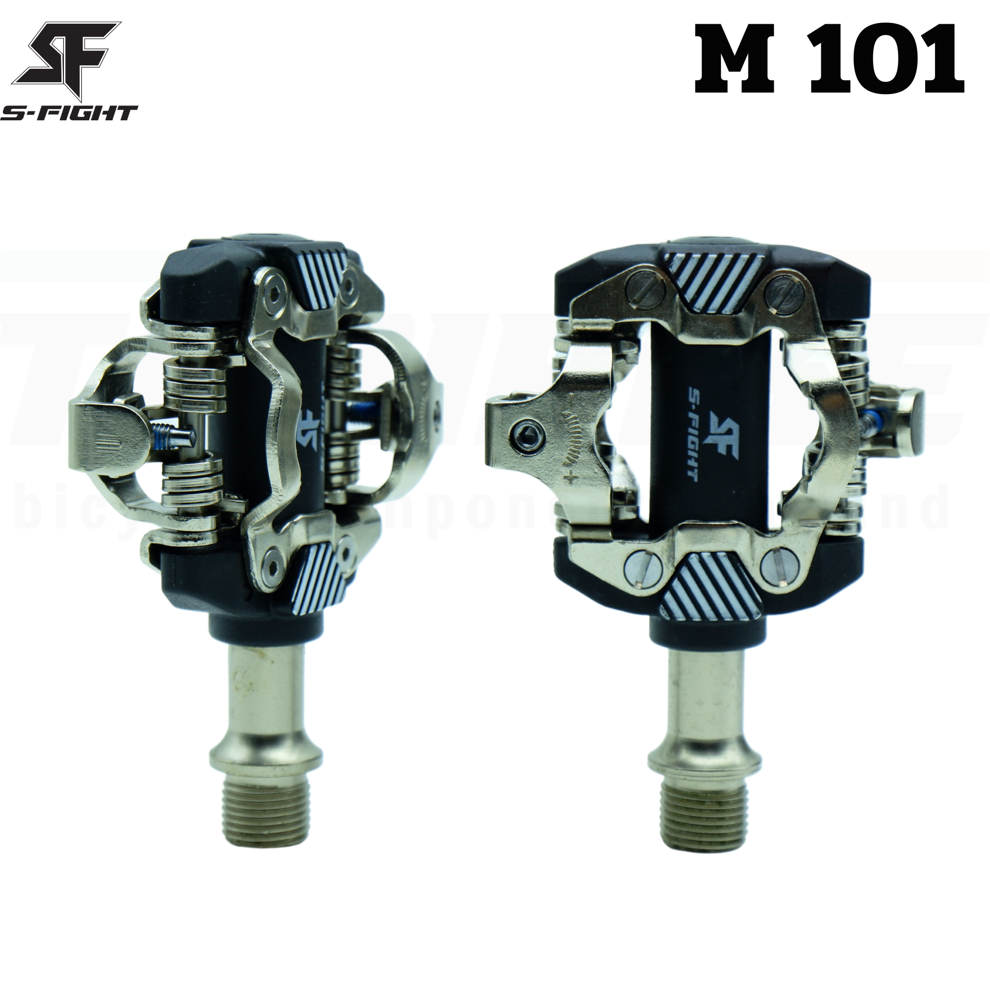 บันไดคลีทจักรยานเสือภูเขา S-FIGHT รุ่น M101 แถมฟรีคลีต 1 ชุด