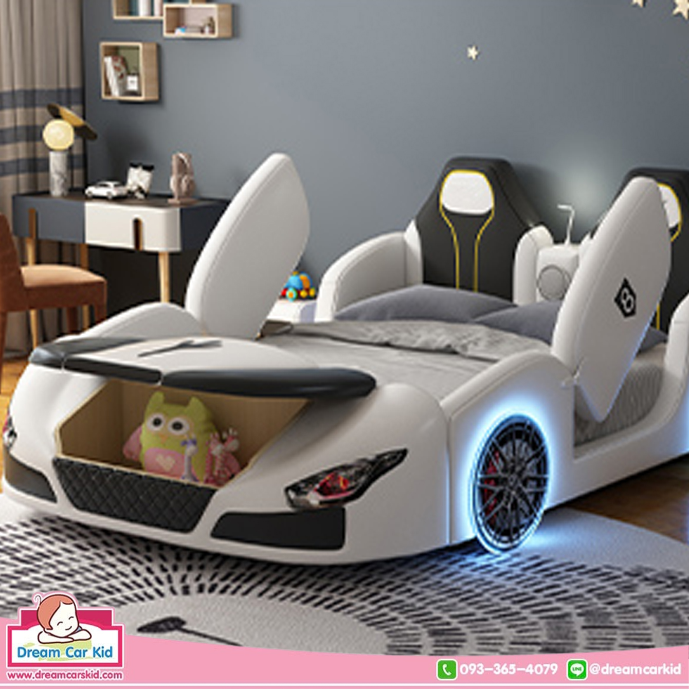 เตียงรถสปอร์ต รุ่น BDYA-1066