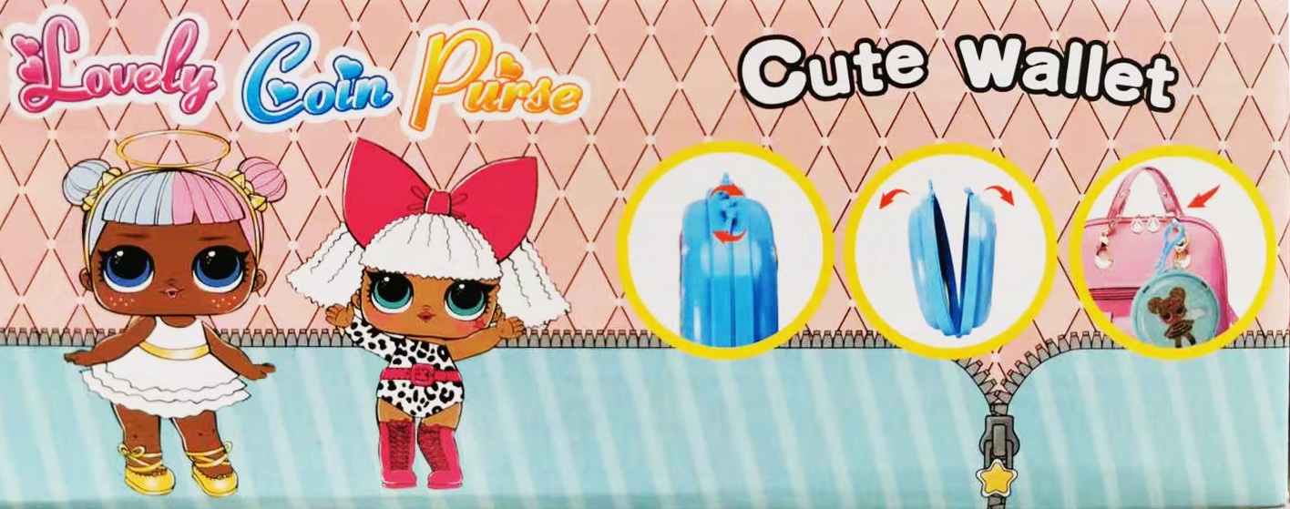 กระเป๋าเหล็กบาร์บี้ LOL กล่อง 7.5x13 ซม.