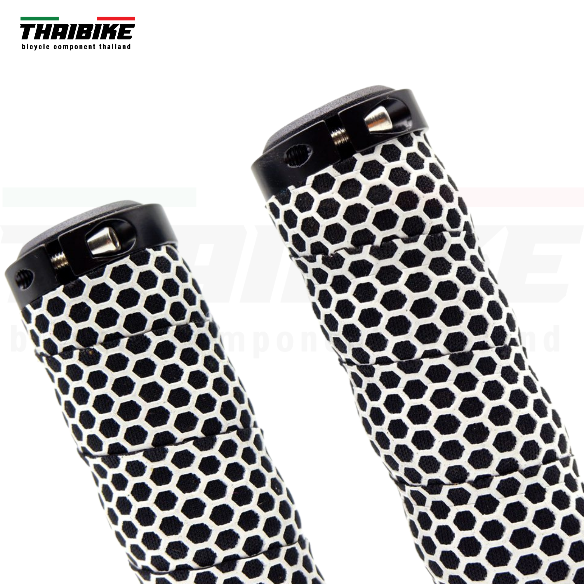 ปลอกแฮนด์จักรยานเสือภูเขาลายรังผึ้ง THAIBIKE แบบหนานุ่ม
