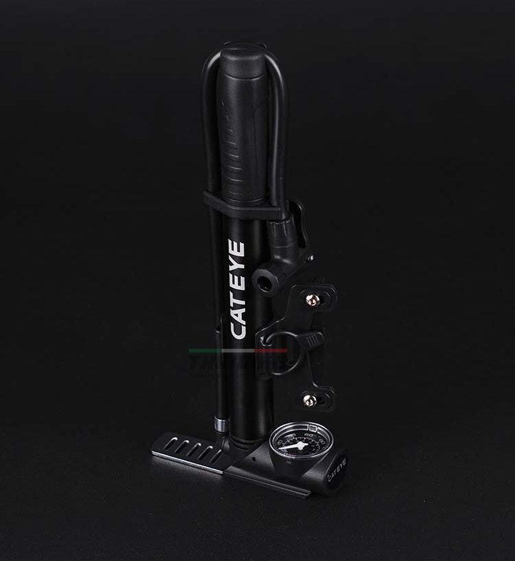 แท้ สูบจักรยานแบบพกพา CATEYE PUMP 120PSI ท่ออลูมิเนียม