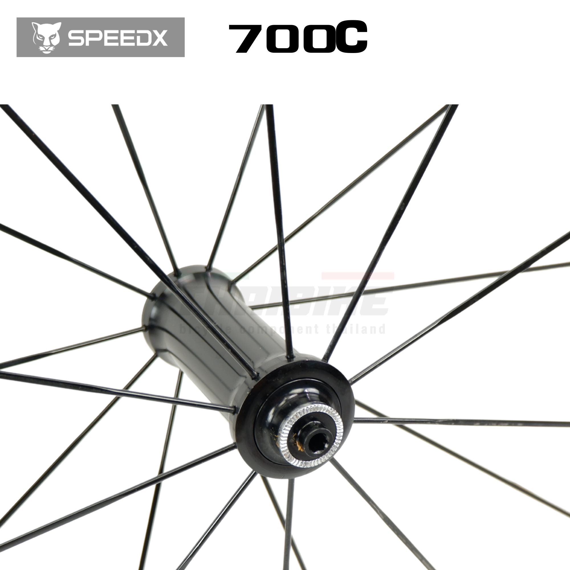 ชุดล้อจักรยานเสือหมอบอลูมิเนียม SPEEDX สำหรับล้อ 700C