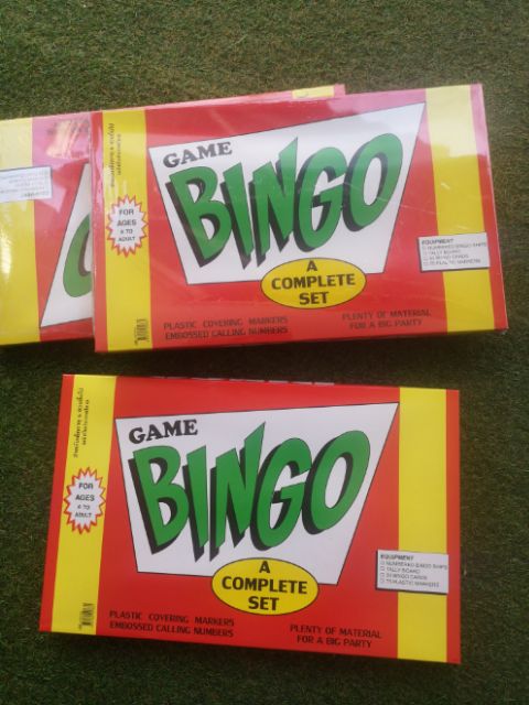 เกมบิงโก Bingo กล่องใหญ่ กระดาษ 30 แผ่น