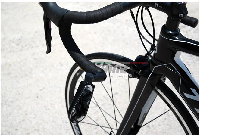 กระจกติดจักรยานแบบมีไฟในตัว THAIBIKE ติดได้ทั้งซ้ายและขวา