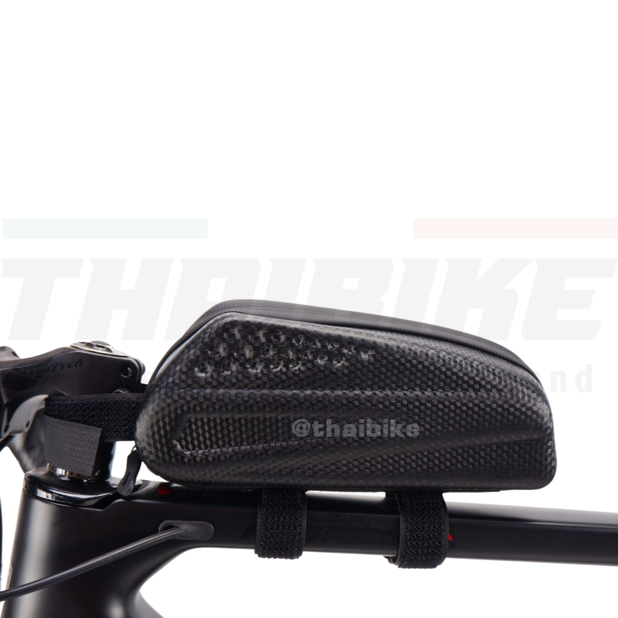 กระเป๋าพาดเฟรมบนจักรยาน ทรงแข็งกันน้ำ ยี่ห้อ THAIBIKE