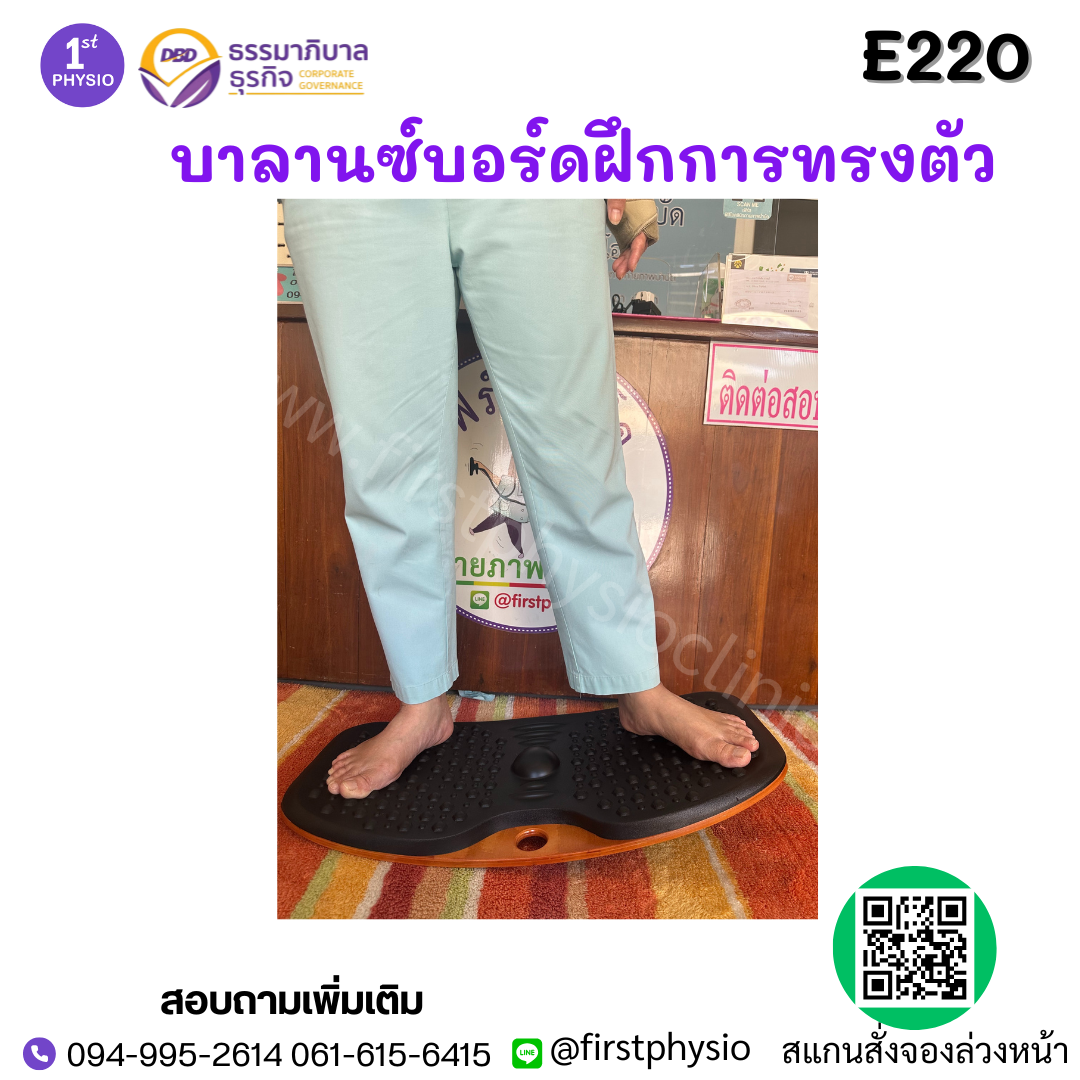 บาลานซ์บอร์ดฝึกการทรงตัว / FUNCTIONAL BALANCE BOARD