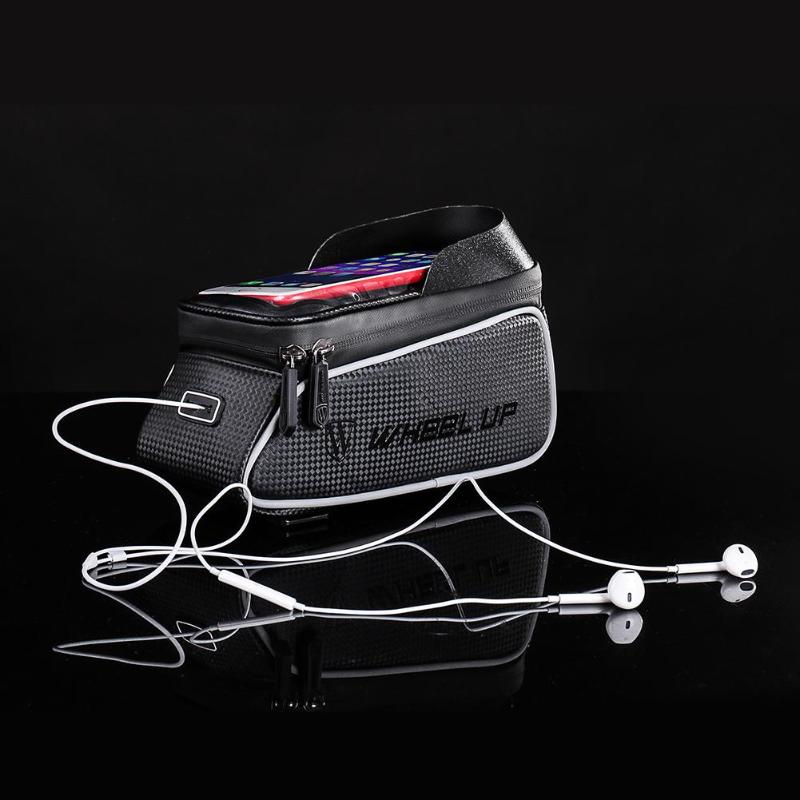 กระเป๋าพาดเฟรม WHEEL UP 6 นิ้ว จักรยาน