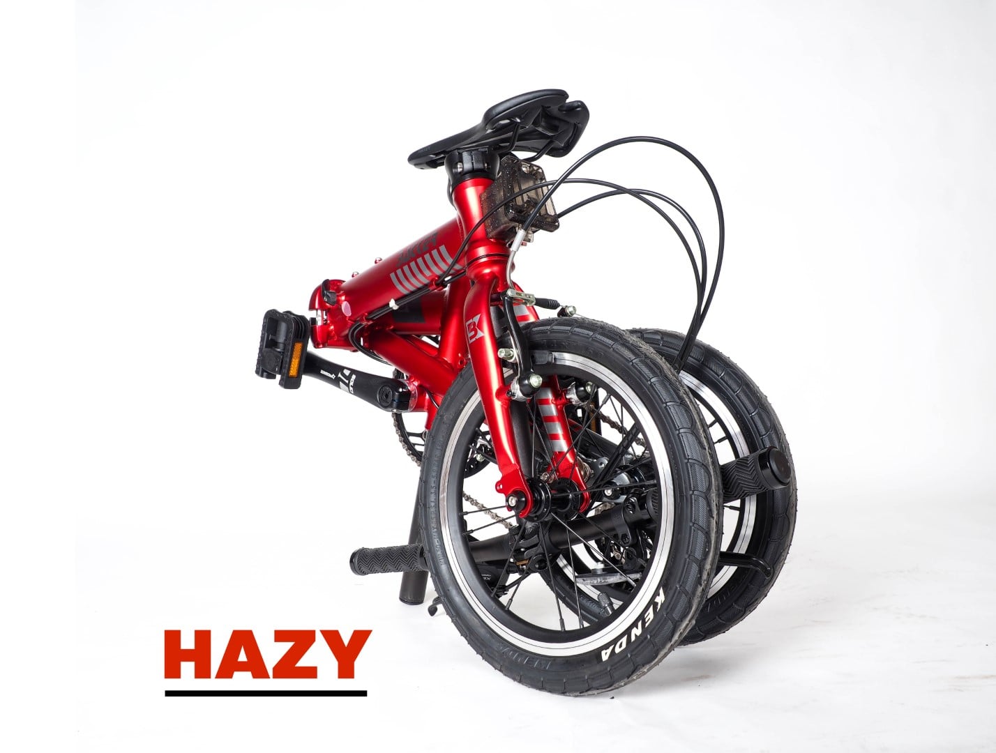 จักรยานพับ BACKER รุ่น HAZY ล้อ 14 นิ้ว พกพาสะดวก มีเกียร์