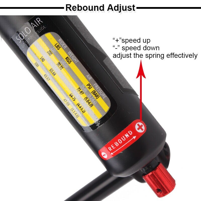 โช๊คลมจักรยาน LUTU AM MAGNESIUM ขนาด 29 นิ้ว แกน 15 คอเทเปอร์