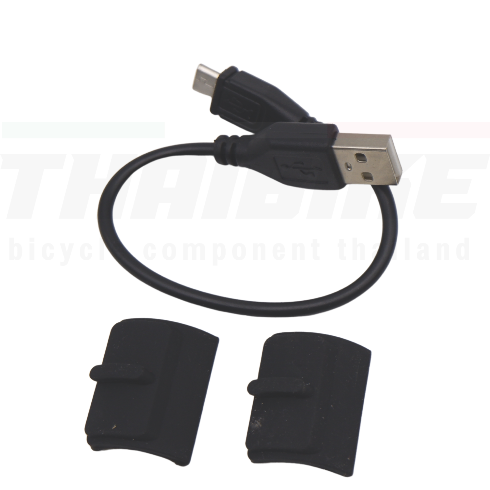 ไฟท้ายจักรยานชาร์จ USB COB หนีบหลักอาน ใช้งานง่าย